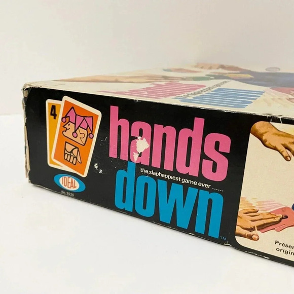 Vintage 1964 Hands Down Board Game Slam O Matic Ideal Complete Flaws - Picture 4 of 16
